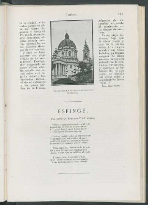 Esfinge. [Poesía]