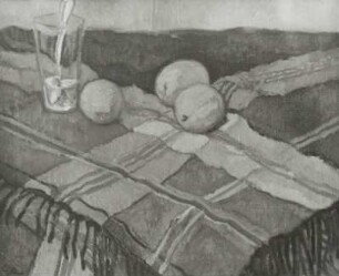 Stilleben mit drei Zitronen