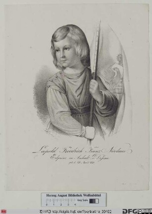 Bildnis (Leopold) Friedrich I. (Franz Nikolaus), Herzog zu Anhalt-Dessau (reg. 1871-1904)