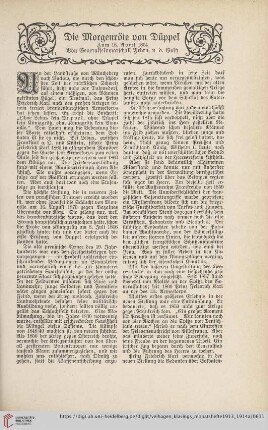 28: Die Morgenröte von Düppel : zum 18. April 1864