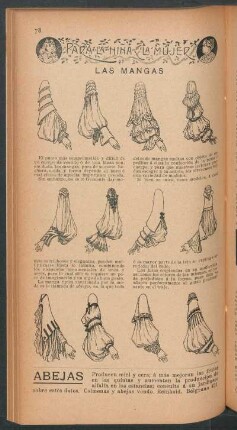 Las mangas [y] Abejas : Para la niña y la mujer