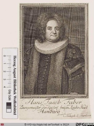 Bildnis Johann Jacob Faber