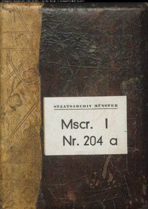 Einkünfte- und Güterregister des Stifts Meschede