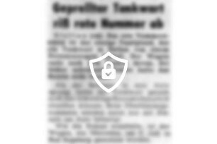 Geprellter Tankwart riß rote Nummer ab