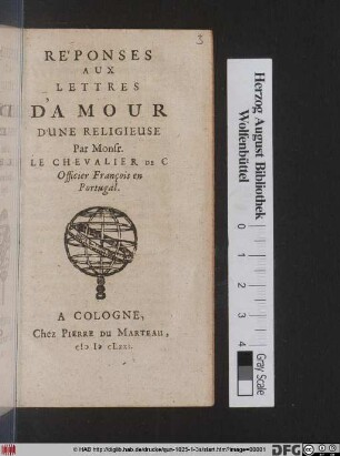 Réponses Aux Lettres D'Amour D'Une Religieuse