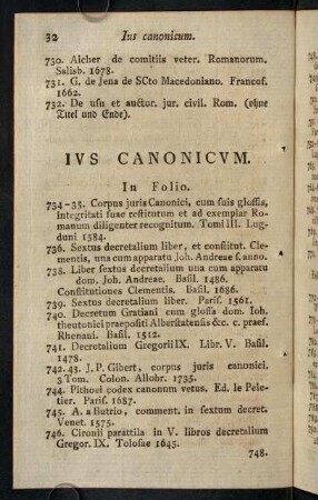32-55, Ius canonicum.
