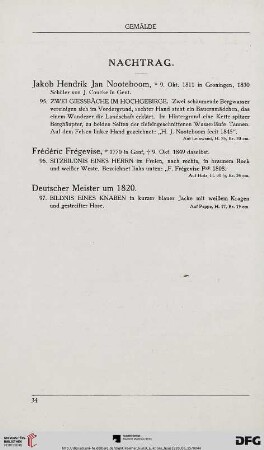 Nachtrag (Nr. 95-97)