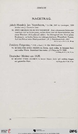 Nachtrag (Nr. 95-97)