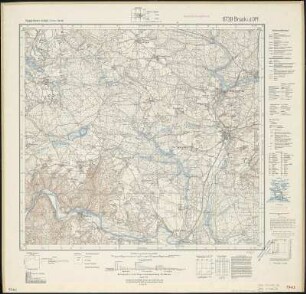 Meßtischblatt 6739 : Bruck i.d. OPf., 1941 : Bruck i.d. OPf. - Aufn. 1937, Ausg. 1940, bereinigt 1941. - 1:25000. - München: Hauptvermessungsabt. XIII, 1941. - 1 Kt.