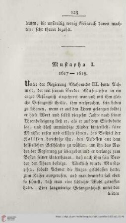 Mustapha I. 1617-1618