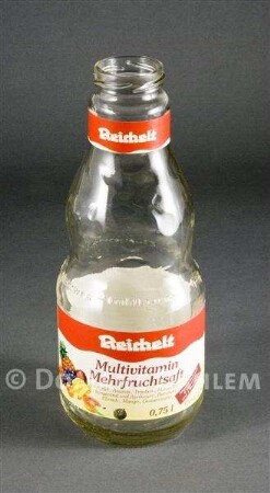 Schraubflasche "Reichelt - Multivitamin - Mehrfruchtsaft", ohne Deckel