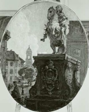 Blick auf Meißen und den Burgberg