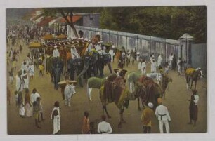 Götzenprozession, Ostindien [Serie Indien III.]