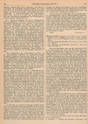 376-380 [Rezension] Bibliotheca Missionum. 15. Bd.: Afrikanische Missionsliteratur 1053-1599. 16. Bd.: Afrikanische Missionsliteratur 1600-1699