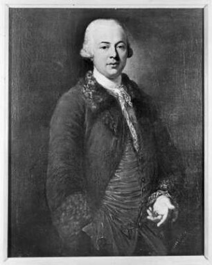 Ernst Haubold von Miltitz : Graff, Anton (1736-1813): Bildnis Ernst Haubold von Miltitz.