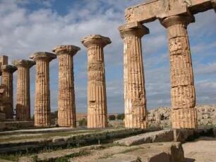 Hera-Tempel, erbaut 465-450 v. Chr, in Selinunt