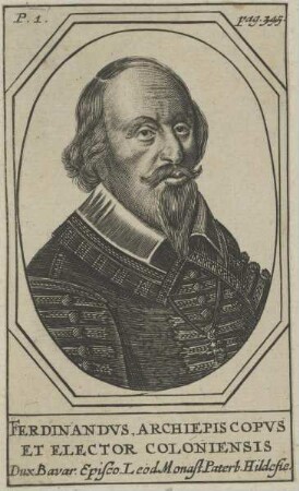 Bildnis des Ferdinandvs, Erzbischof von Köln