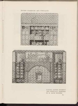 British furniture and fireplaces [Abbildungen]