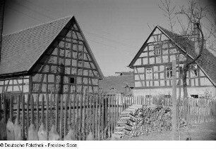 Fachwerkhäuser (Windischleuba ?)
