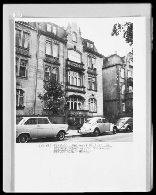 Institut für Wirtschaftsrecht & Johann-Wolfgang-Goethe-Universität
