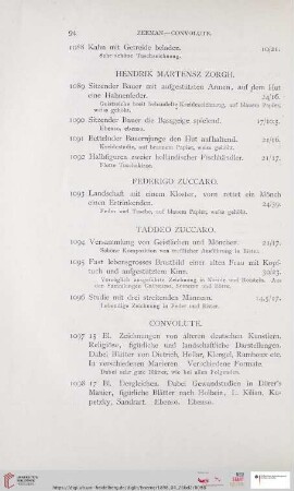 Convolute (Nr. 1097 - 1109)