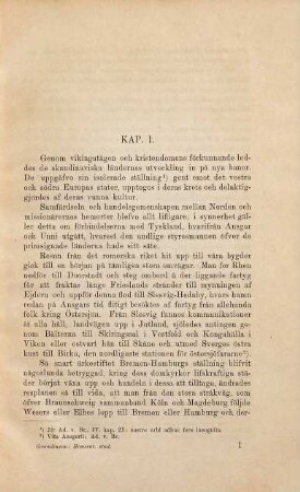 Studier i hanseatisk-svensk historia, 1. Tiden till 1332