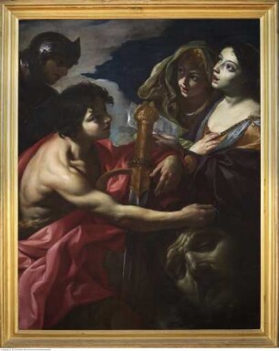 David mit dem Haupt des Goliath - Davide con la testa di Golia