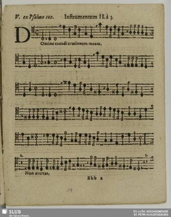V. Domine exaudi