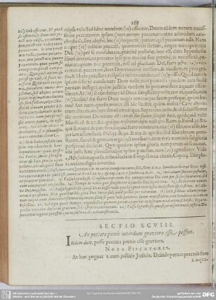 Sectio XCVIII. An peccata poenis interdam graviore esse possint