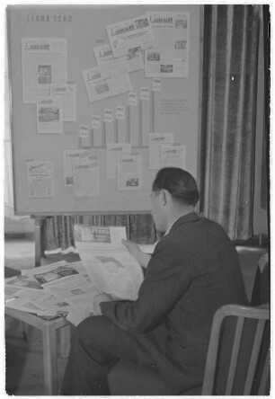 Ausstellung Betriebszeitung Parteikabinett