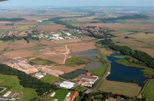 Schwabhausen : BAB A 4, Gewerbegebiet Günthersleben-Wechmar