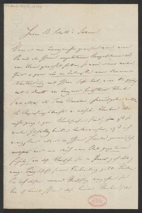 Brief an B. Schott's Söhne : 26.03.1853