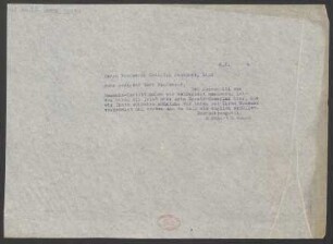 Brief an Heinrich Dessauer : 06.10.1914