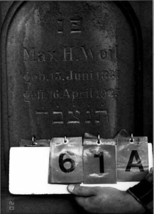 Grabstein 61A