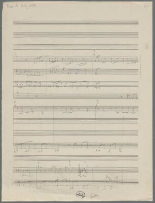 Quartets, Sketches, vl (2), vla, vlc, LüdD deest - BSB Mus.N. 119,159 : [without title]