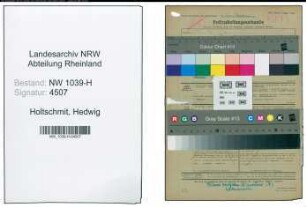 Entnazifizierung Hedwig Holtschmit , geb. 00.00.0000 ()