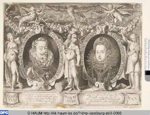 Matthias und Anna, Kaiser und Kaiserin des römisch-deutschen Reiches