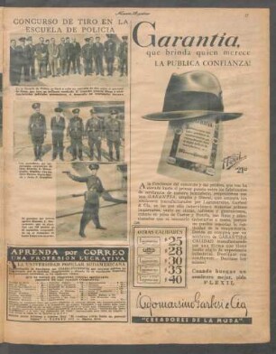 Concurso de tiro en la escuela de policía [Fotografías]