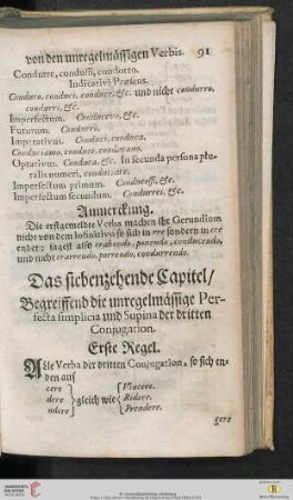 Das siebenzehende Capitel