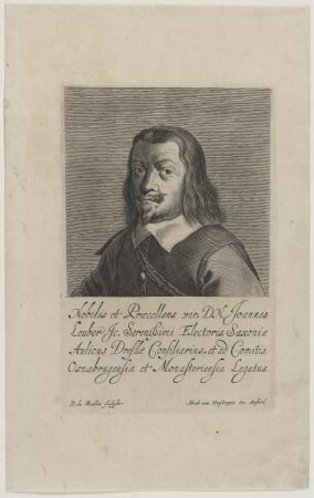 Bildnis des Joannes Leuber