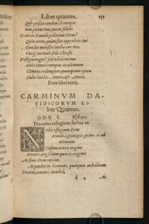 151-183, Liber quartus