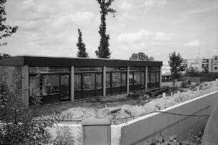 Bau eines ökumenischen Gemeindezentrums mit interkonfessionellem Kindergarten in der Bergwaldsiedlung