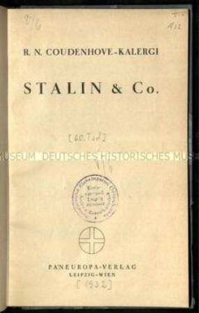 Propagandaschrift über die soziale und wirtschaftliche Lage Russlands während des Stalinismus