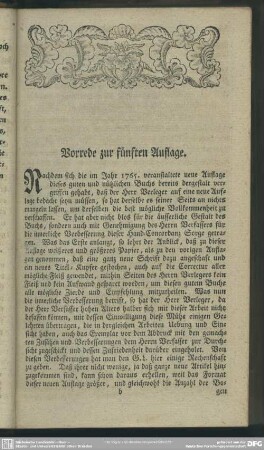 Vorrede zur fünften Auflage