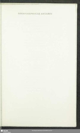 Bibliographische Angaben