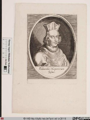 Bildnis Ferdinand, Kardinalinfant von Spanien