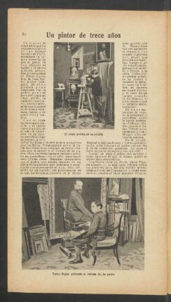 Un pintor de trece años