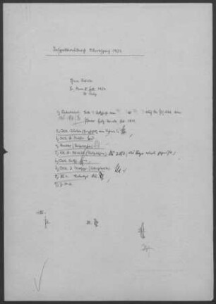 Oberaspach: Inspektionsbericht 1953