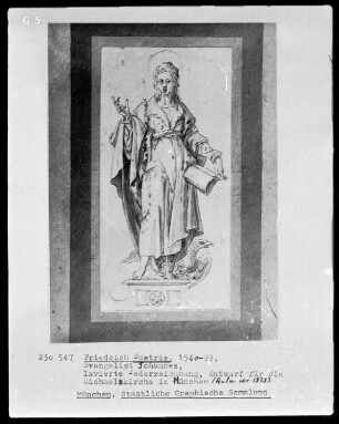 Die vier Evangelisten — Evangelist Johannes