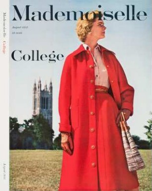 Modeaufnahme, Tearsheet, Cover (Mademoiselle)